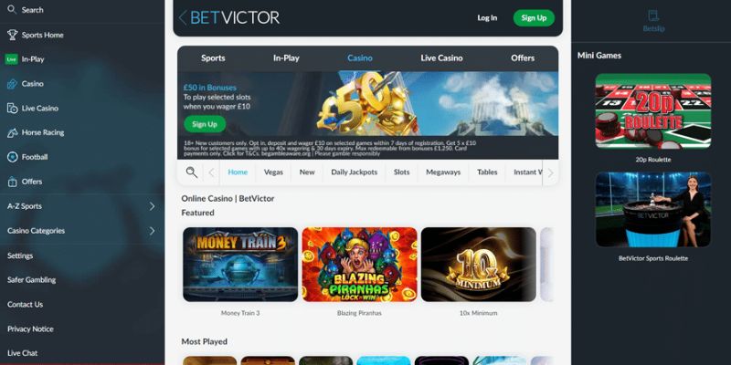 Betvictor betting