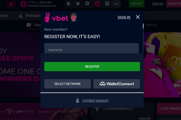 How to registration in Vbet UK 