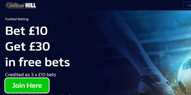 william hill free bet offer