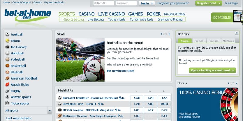 the home of sports betting
